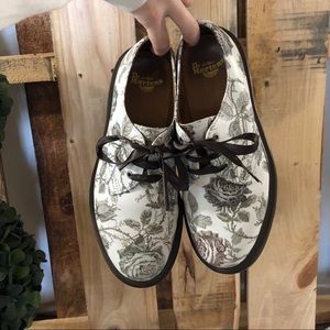 Floral Dr. Martens Oxfords